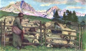 Quadro Alba a Benot, Cesare Ferro