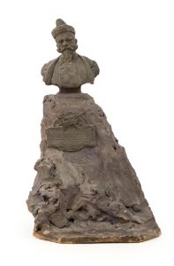 Scultura: Bozzetto del busto di Vittorio Emanuele II